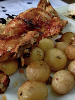 Foto de Frango Assado com Batatinhas