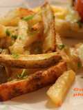 Papas con queso parmesano y ajo al horno