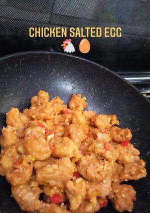 Foto resep Chicken salted egg super simple