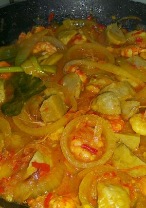 Foto resep Udang pentol saos pedas
