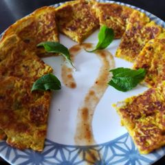 A picture of Nutritious BESAN CHEELA😋.