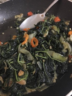 Foto resep Tumis bayam bawang putih
