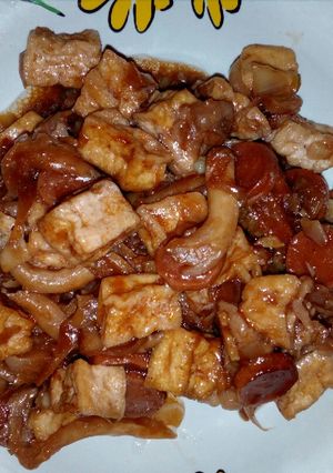 Foto resep Tahu Jamur Sosis Teriyaki