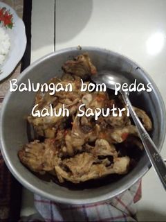 Foto resep Balungan Bom Pedas