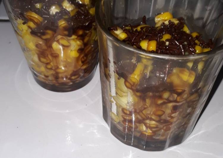 Jagung kukus susu meises