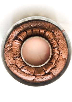 Une photo de Gâteau au chocolat délicieux