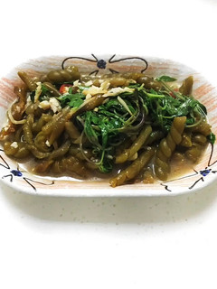 九層塔炒海茸 的食譜成品照片
