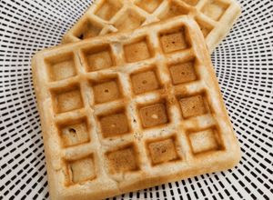 Foto resep Waffle ekonomis (crispy di luar, lembut di dalam)