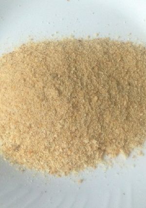 A picture of Homemade breadcrumbs.