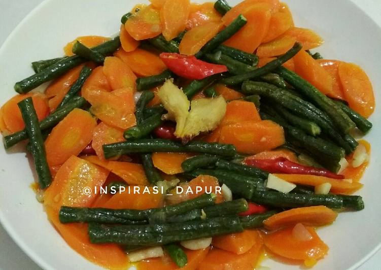 Cara mudah Menyiapkan Tumis Kacang Panjang dan Wortel yang Lezat