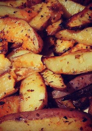 Una foto de Papas rojas rústicas al pimentón