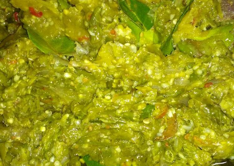 Easiest Way to Cook Tasty Sambal ijo pedas mantap