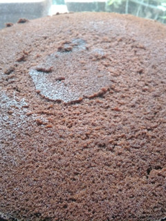 Una foto de Bizcocho chocolate y cacahuete