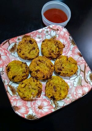 A picture of Aloo Tikki.