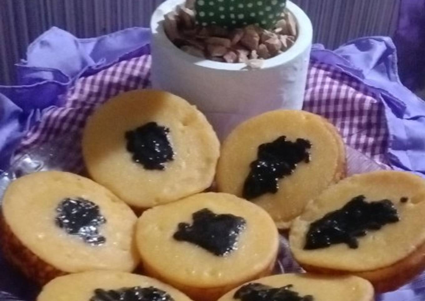 Kue kentang coklat lumer