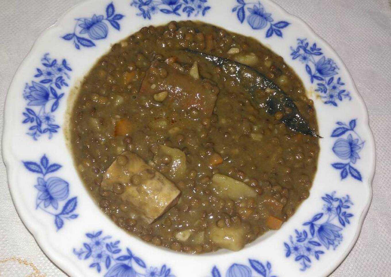 Lentejas estofadas