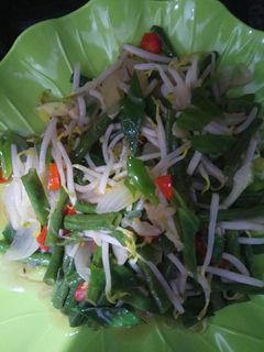 Foto resep Tumis kacang panjang toge