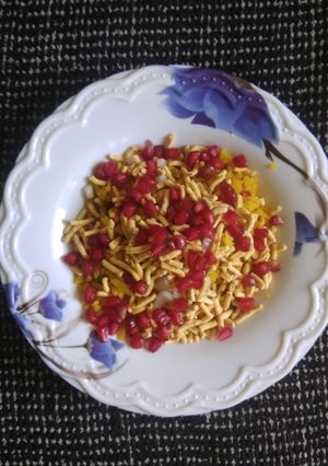 A picture of Breakfast Poha (Atukulu upma).