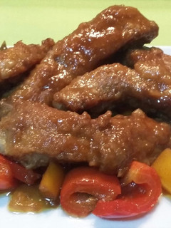 Una foto de Costillas al teriyaki