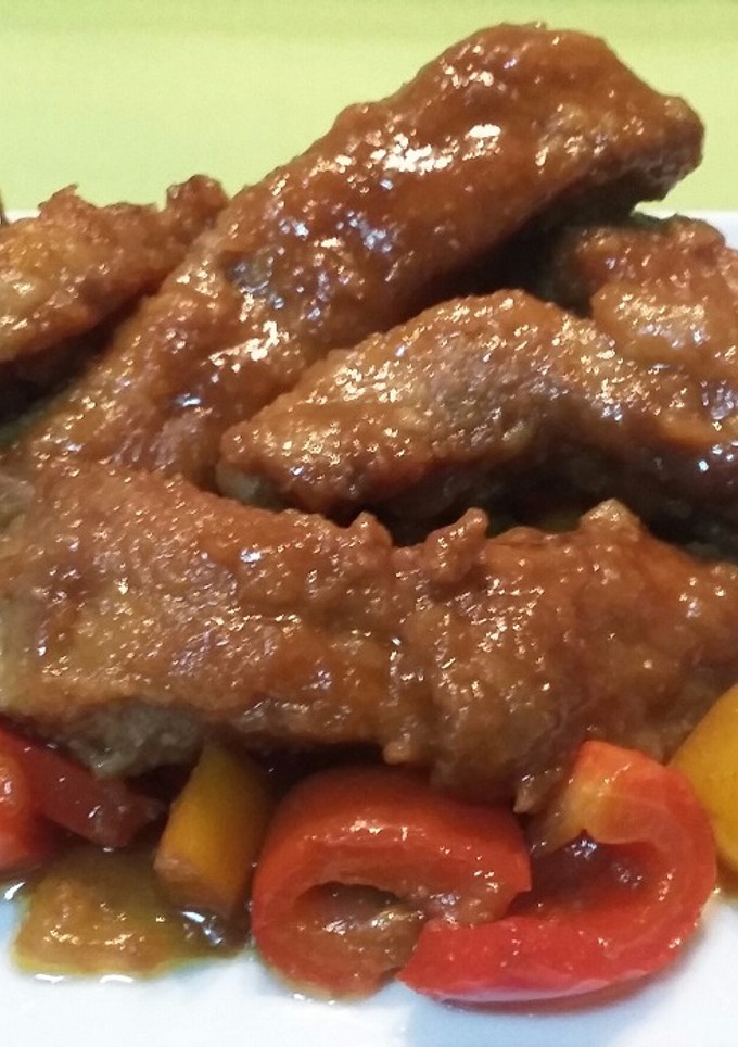 Una foto de Costillas al teriyaki