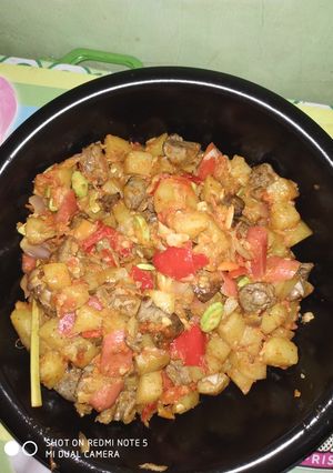 Foto resep Sambal Goreng Kentang Ati Spesial