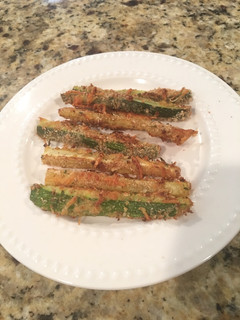 A picture of Breaded Zucchini.