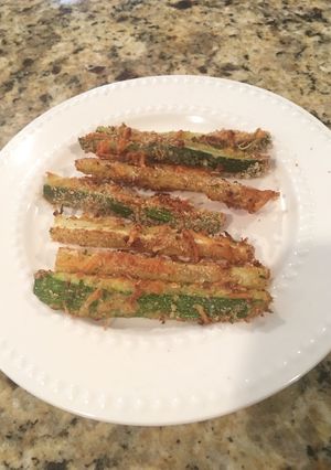 A picture of Breaded Zucchini.