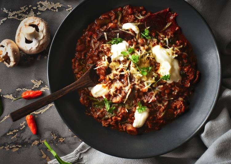 Steps to Prepare Any-night-of-the-week My Ultimate Smokey Chilli Con Carne