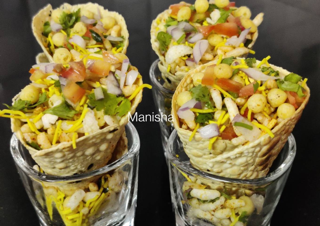 Masala Papad Cones