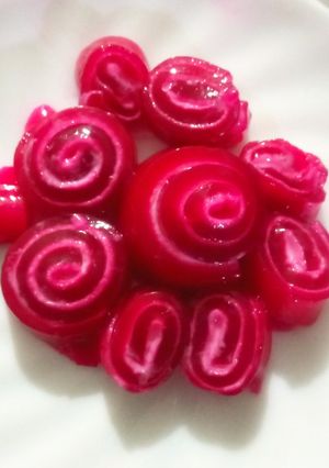 عکسی از دستور ژله رول