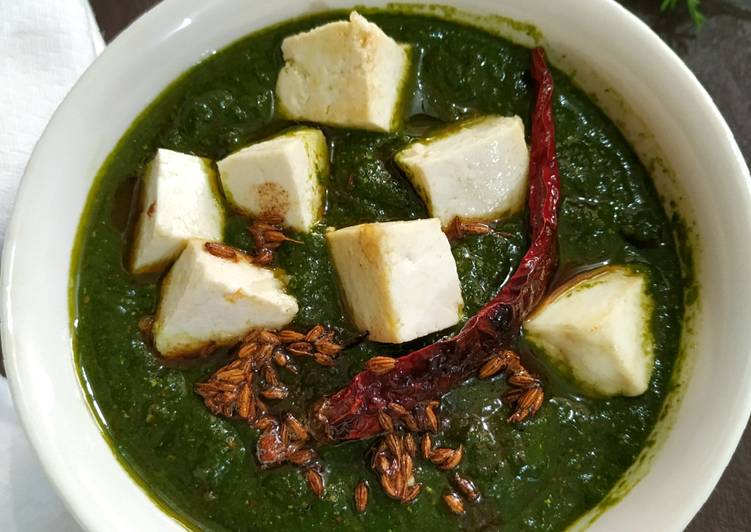 unique Palak paneer Recipe | Quickest Way to make Palak paneer how to make