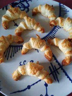 Una foto de Croissant mini casero