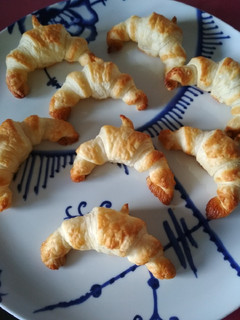 Una foto de Croissant mini casero