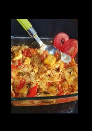 A picture of Papad Paneer.