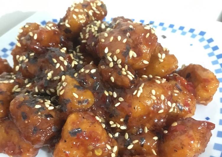 Rahasia Membuat Spicy Honey Korean Wings Kekinian