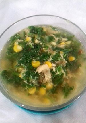 Foto resep Sop ayam bayam