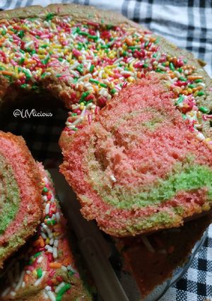 Foto resep Bolu 2 Warna