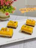 Balkabaklı 3 Renkli İrmik Tatlısı (Turkish Semolina Dessert)