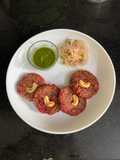 Rolled Oats Beetroot Cutlets (Super healthy and easy snack)