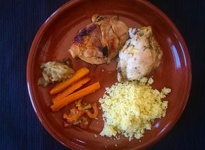 Una foto de Tajine de pollo