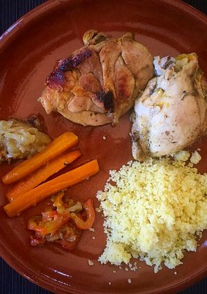 Una foto de Tajine de pollo