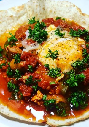 รูปของ ไข่ในซอสมะเขือเทศ (Egg in Tomato Sauce)