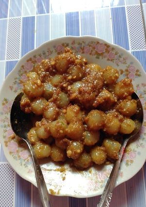 Foto resep Cilok bumbu kacang