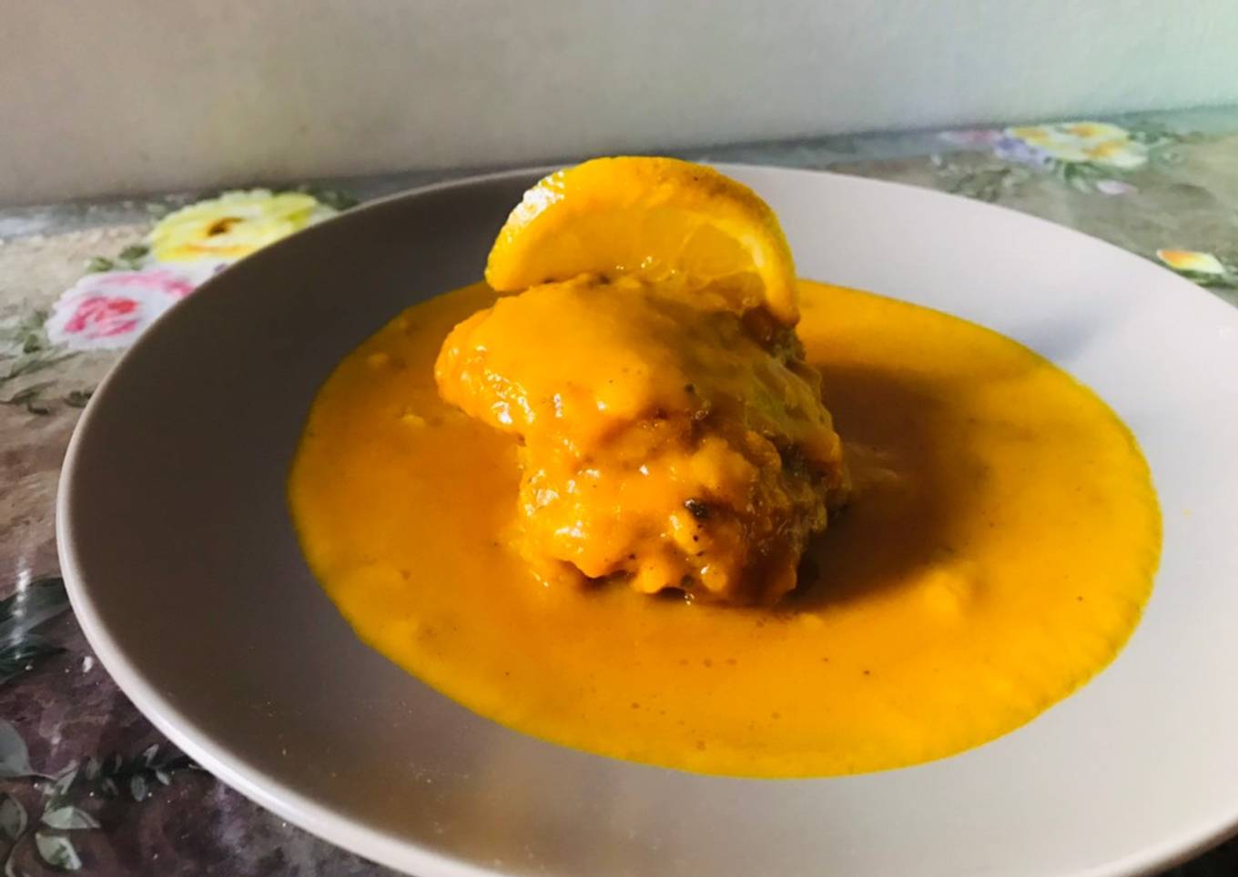 Pollo a la naranja