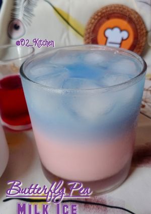 Foto resep #304 Butterfly Pea Milk Ice