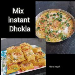 A picture of Mix Instant Dhokla.