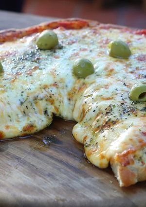 Una foto de Pizza rellena