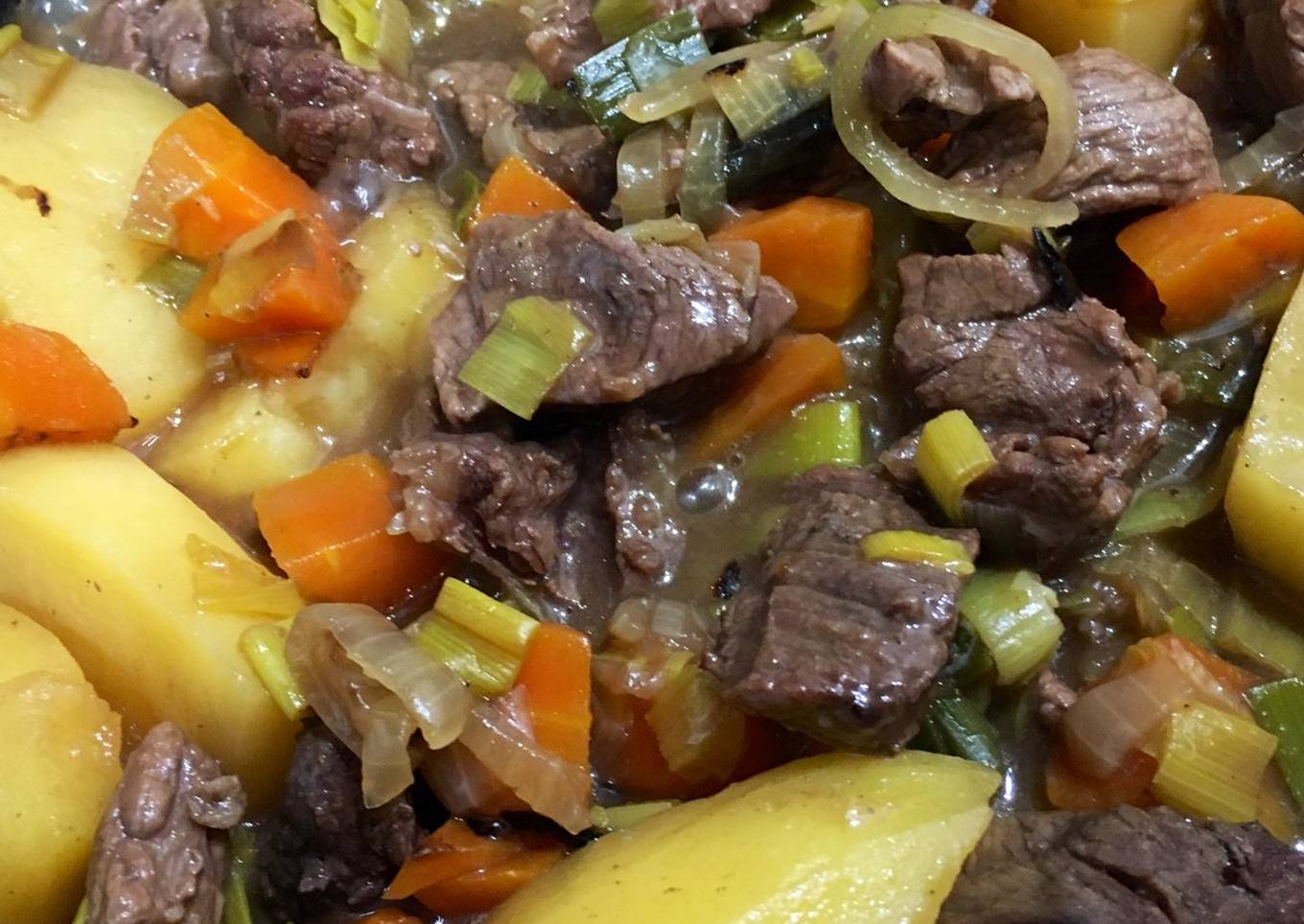 Daube de bœuf 🐂 à la bière 🍻🍺