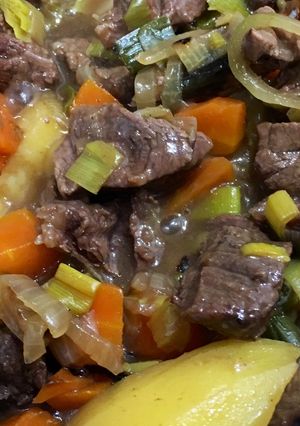 Une photo de Daube de bœuf 🐂 à la bière 🍻🍺
