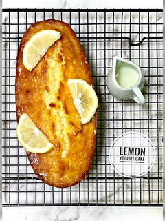 Foto resep Simple Lemon Yogurt Cake (1 Telur)